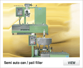 Semi auto can / pail filler